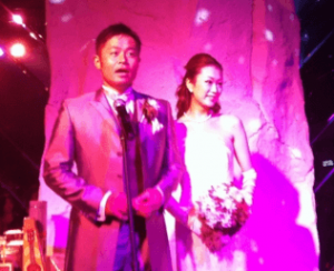 小倉隆史　嫁　結婚式